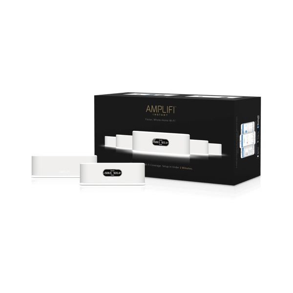 AmpliFi Instant System draadloze router Gigabit Ethernet Dual-band (2.4 GHz / 5 GHz) 4G Wit (AFI-INS) AmpliFi Instant System draadloze router Gigabit Ethernet Dual-band (2.4 GHz / 5 GHz) 4G Wit (AFI-INS)