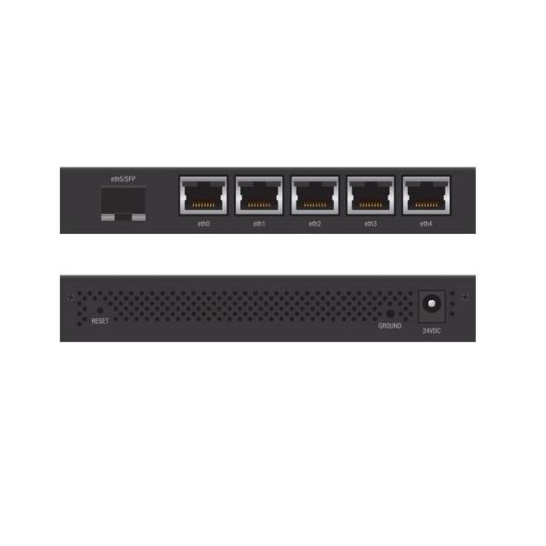 Ubiquiti EdgeRouter X SFP bedrade router Gigabit Ethernet Zwart (ER-X-SFP)