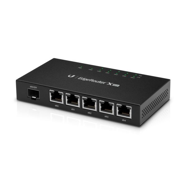 Ubiquiti EdgeRouter X SFP bedrade router Gigabit Ethernet Zwart (ER-X-SFP)