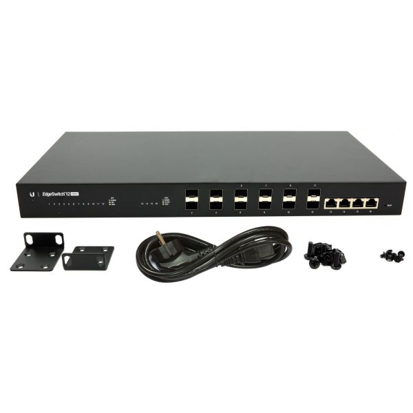 Ubiquiti EdgeSwitch 12 Fiber  (12x SFP 4x 1000Mbps) (ES-12F)