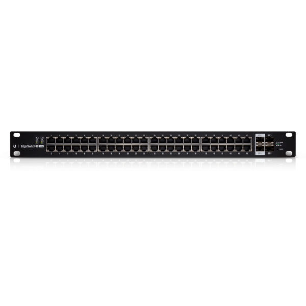 Ubiquiti EdgeSwitch 48 - Pøepínaè - øízený - 48 x 10/100/1000 (PoE+) + 2 x Gigabit SFP / 1 (ES-48-750W)