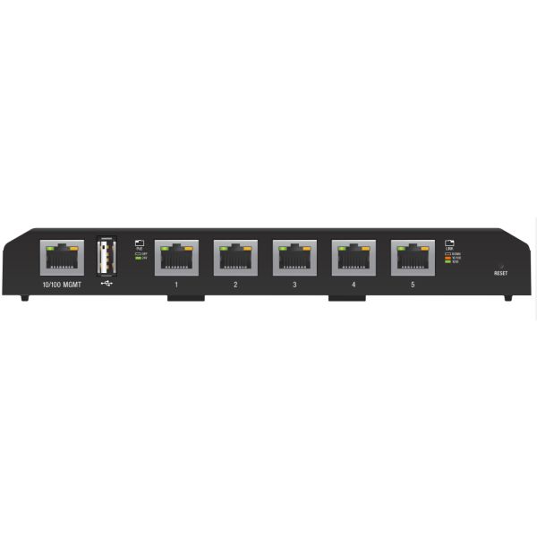 Ubiquiti EdgeSwitch 5XP Managed Gigabit Ethernet (10/100/1000) Power over Ethernet (PoE) Zwart (ES-5XP) Ubiquiti EdgeSwitch 5XP Managed Gigabit Ethernet (10/100/1000) Power over Ethernet (PoE) Zwart (ES-5XP)