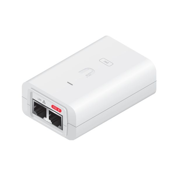 Ubiquiti POE-24-30W-G-WH PoE adapter & injector Gigabit Ethernet 24 V (POE-24-30W-G-WH) Ubiquiti POE-24-30W-G-WH PoE adapter & injector Gigabit Ethernet 24 V (POE-24-30W-G-WH)