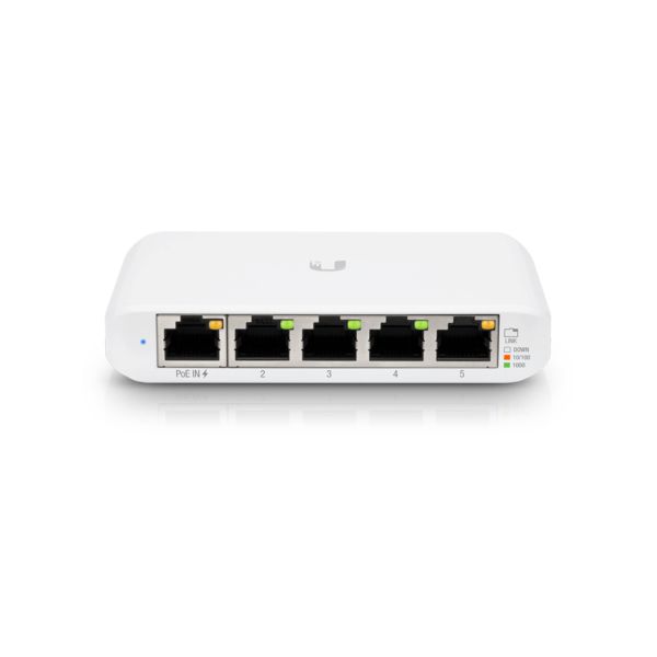 Ubiquiti UniFi USW Flex Mini Managed L2 Gigabit Ethernet (10/100/1000) Power over Ethernet (PoE) Wit (USW-FLEX-MINI)