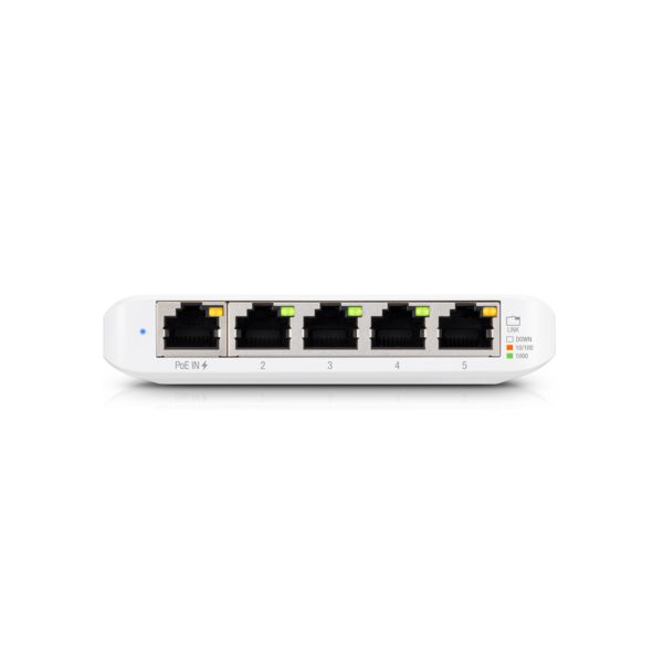 Ubiquiti UniFi Switch Flex Mini (3-pack) Managed Gigabit Ethernet (10/100/1000) Power over Ethernet (PoE) Wit (USW-FLEX-MINI-3)