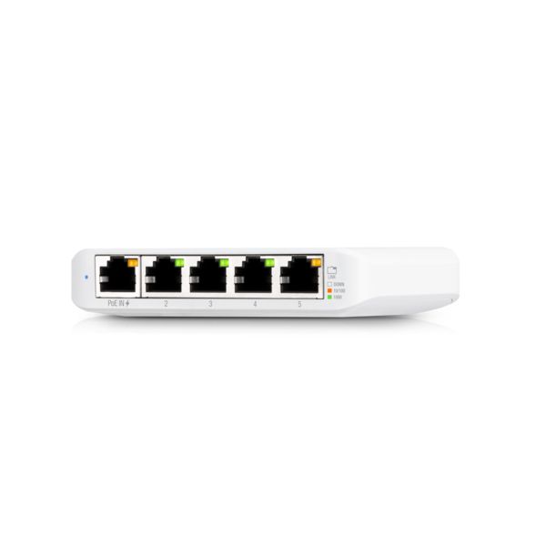 Ubiquiti UniFi Switch Flex Mini (3-pack) Managed Gigabit Ethernet (10/100/1000) Power over Ethernet (PoE) Wit (USW-FLEX-MINI-3)