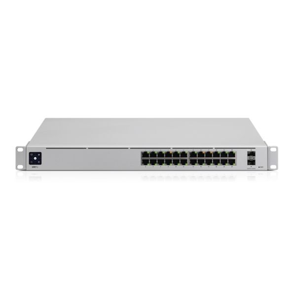 Ubiquiti UniFi USW-PRO-24 netwerk-switch Managed L2/L3 Gigabit Ethernet (10/100/1000) Zilver (USW-PRO-24) Ubiquiti UniFi USW-PRO-24 netwerk-switch Managed L2/L3 Gigabit Ethernet (10/100/1000) Zilver (USW-PRO-24)