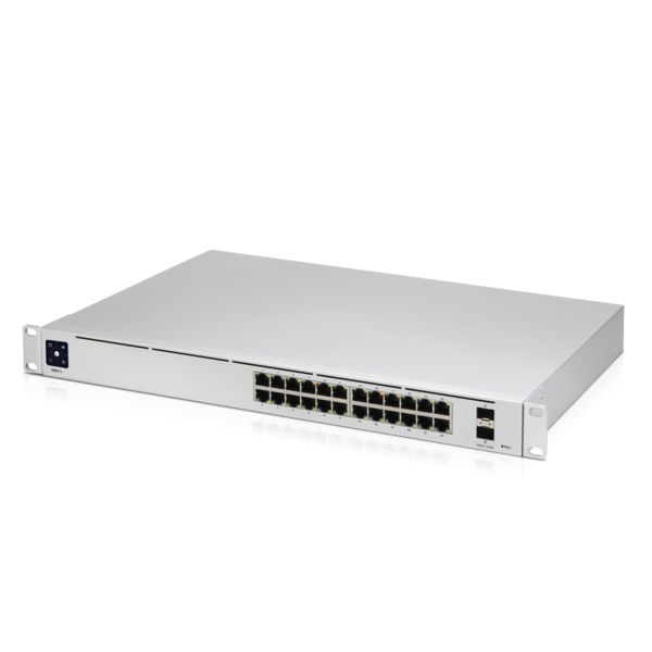 Ubiquiti UniFi USW-PRO-24 netwerk-switch Managed L2/L3 Gigabit Ethernet (10/100/1000) Zilver (USW-PRO-24)