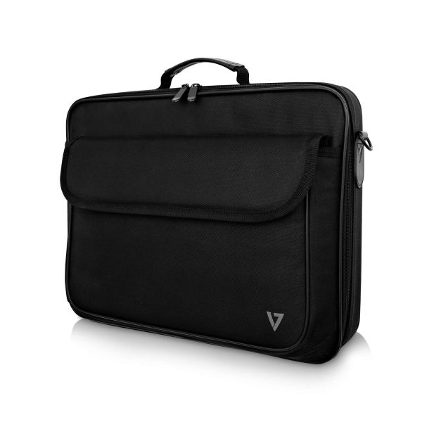 V7 CCK16-BLK-3E notebooktas 40,9 cm (16.1") Aktetas Zwart (CCK16-BLK-3E)
