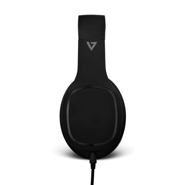 V7 HA701-3EP hoofdtelefoon/headset Hoofdtelefoons Bedraad Hoofdband Oproepen/muziek Zwart (HA701-3EP)