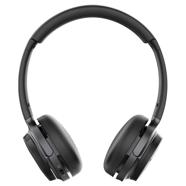 V7 HB600S hoofdtelefoon/headset Draadloos Hoofdband Oproepen/muziek USB Type-C Bluetooth Zwart (HB600S)