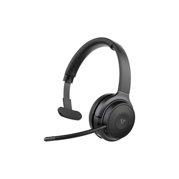 V7 HB605M hoofdtelefoon/headset Draadloos Handheld Kantoor/callcenter USB Type-C Bluetooth Zwart, Grijs (HB605M)