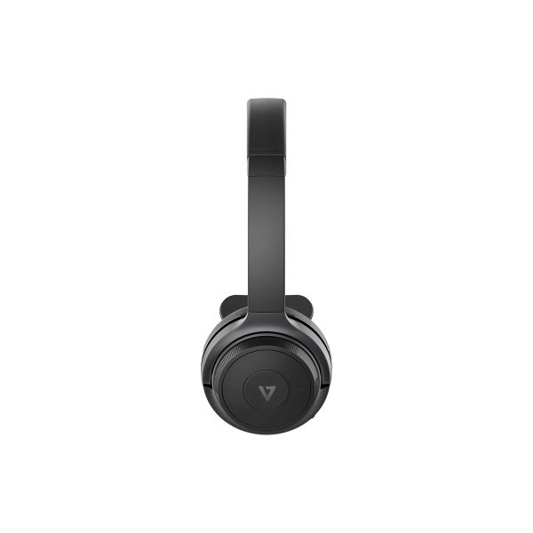 V7 HB605M hoofdtelefoon/headset Draadloos Handheld Kantoor/callcenter USB Type-C Bluetooth Zwart, Grijs (HB605M)