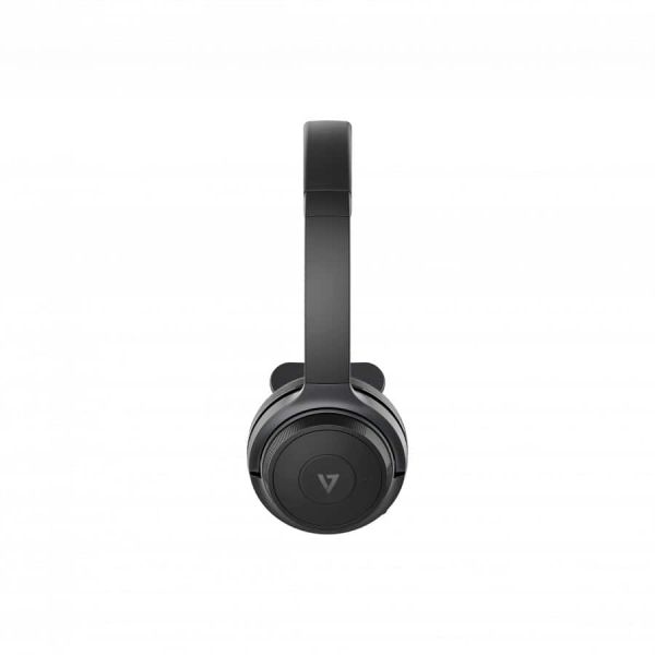 V7 HB605M hoofdtelefoon/headset Draadloos Handheld Kantoor/callcenter USB Type-C Bluetooth Zwart, Grijs (HB605M)