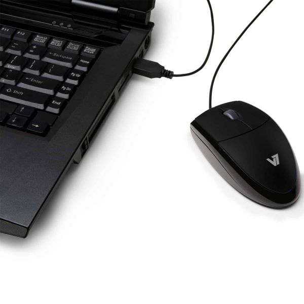 V7 MV3000010-BLK-5E muis (MV3000010-BLK-5E)