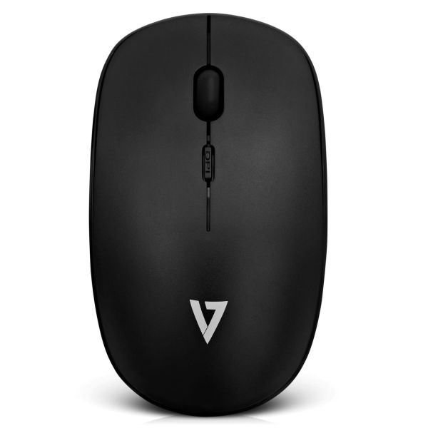 V7 MW200-1E muis Ambidextrous RF Draadloos Optisch 1600 DPI (MW200-1E)