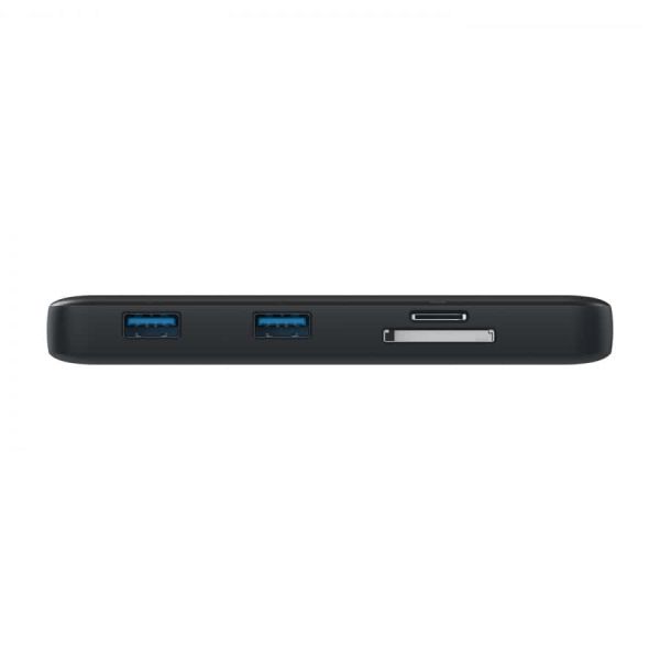 V7 UCMINIDOCKDUAL-PT notebook dock & poortreplicator Docking USB 3.2 Gen 1 (3.1 Gen 1) Type-C Zwart (UCMINIDOCKDUAL-PT)