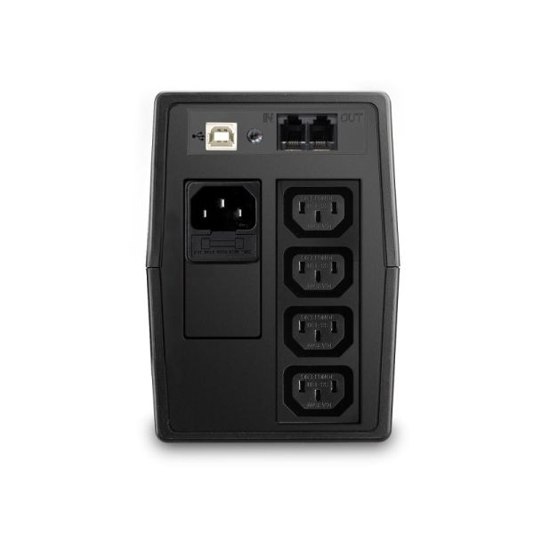 V7 UPS1P600E UPS 0,6 kVA 360 W 4 AC-uitgang(en) (UPS1P600E)