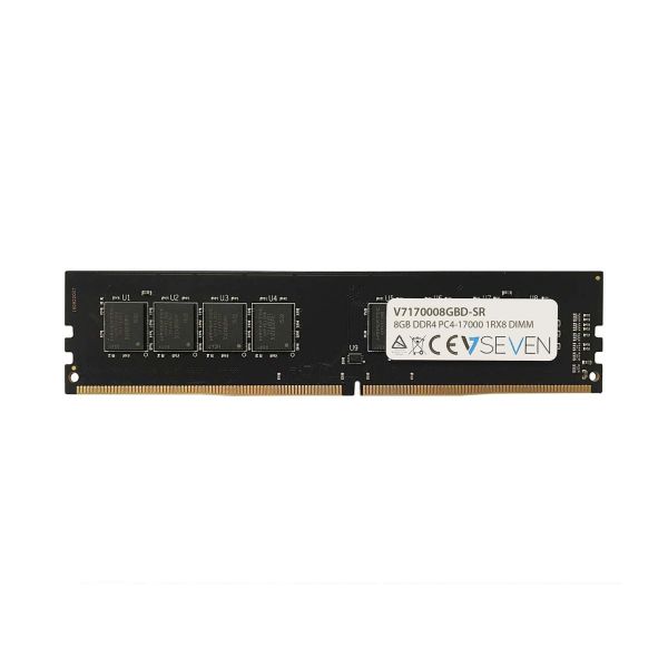 V7 V7170008GBD-SR geheugenmodule 8 GB 1 x 8 GB DDR4 2133 MHz ECC (V7170008GBD-SR)