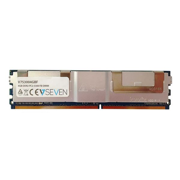 V7 V753004GBF geheugenmodule 4 GB 1 x 4 GB DDR2 667 MHz (V753004GBF)