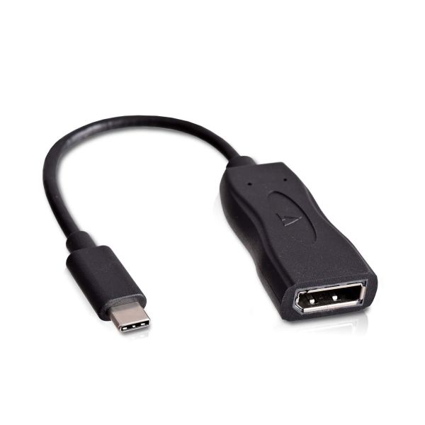 V7 V7UCDP-BLK-1E USB grafische adapter 3840 x 2160 Pixels Zwart (V7UCDP-BLK-1E)