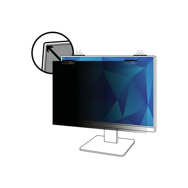 3M Privacyfilter voor 23in rand-tot-rand monitor met COMPLY-magneetbevestigingssysteem, 16:9, PF230W9EM (7100259462)