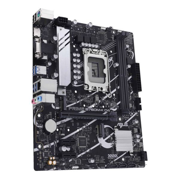 ASUS PRIME B760M-K D4 Intel B760 LGA 1700 micro ATX (PRIME B760M-K D4)