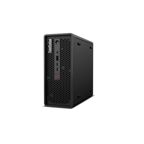 Lenovo ThinkStation P3 Ultra SFF Gen 2 Intel Core Ultra 7 265 32 GB DDR5-SDRAM 512 GB SSD NVIDIA RTX A400 Windows 11 Pro Mini Tower Workstation Zwart (30J5008RBF)