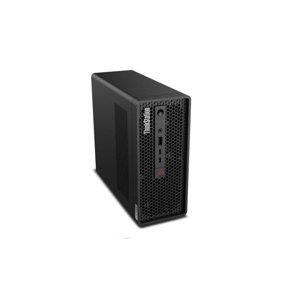 Lenovo ThinkStation P3 Ultra SFF Gen 2 Intel Core Ultra 7 265 32 GB DDR5-SDRAM 512 GB SSD NVIDIA RTX A400 Windows 11 Pro Mini Tower Workstation Zwart (30J5008RBF)