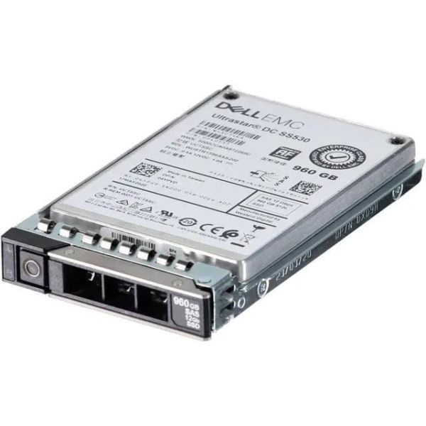 Dell 960GB SSD SAS RI 12Gbps 512e (345-BBYU-RFB)