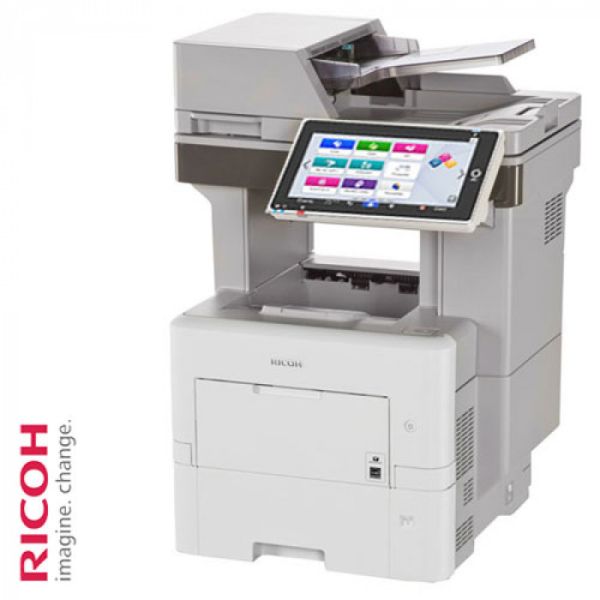 Ricoh IM 600F - Multifunktionsdrucker - s/w - Laser - A4 (210 x 297 mm) (Original) - A4 (Medien) - bis zu 60 Seiten/Min. (Kopier (418463)