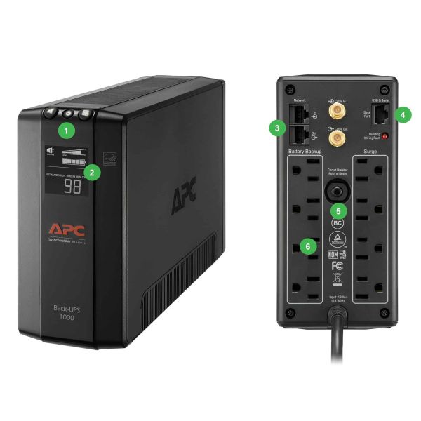 APC Back-UPS Pro BX1000M (BX1000M)