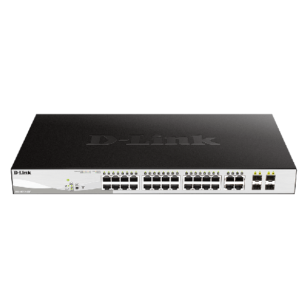 Cisco D-Link Web Smart 28-port 10/100 BaseT PoE Switch (DES-1210-28P)