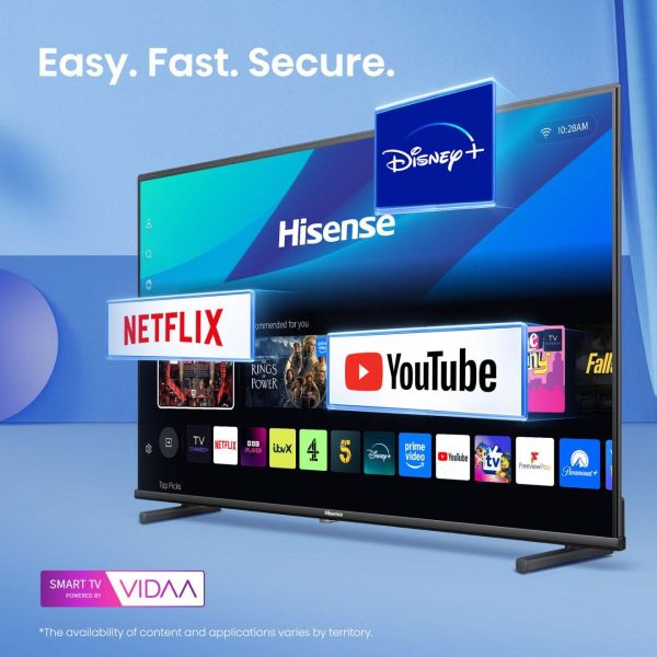Hisense 40A5Q 101,6 cm (40") Full HD Smart TV Wifi Zwart (20016113) 2/2 Hisense 40A5Q 101,6 cm (40") Full HD Smart TV Wifi Zwart (20016113)
