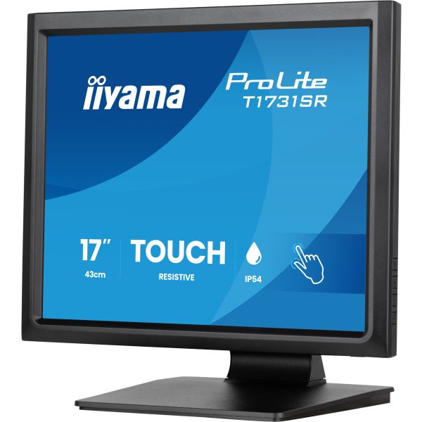 iiyama ProLite T1731SR-B2S computer monitor 43,2 cm (17") 1280 x 1024 Pixels Touchscreen (T1731SR-B2S) iiyama ProLite T1731SR-B2S computer monitor 43,2 cm (17") 1280 x 1024 Pixels Touchscreen (T1731SR-B2S)