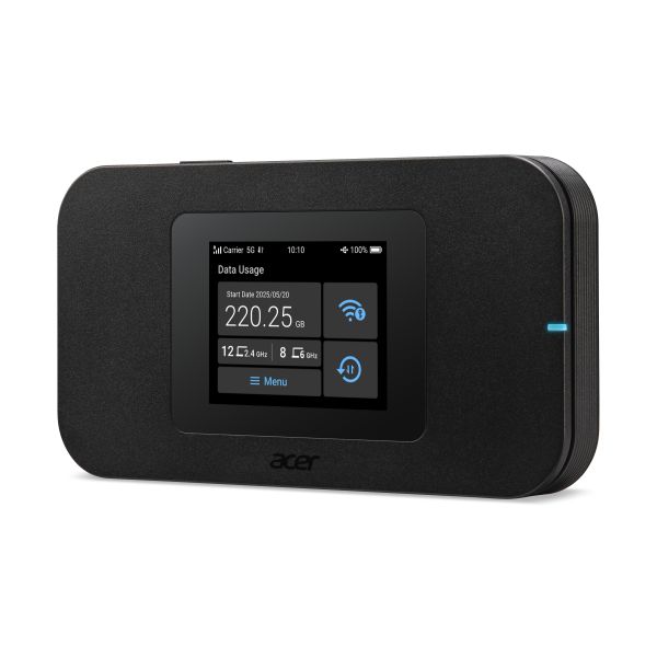 Acer Connect Enduro M4D draadloze router Dual-band (2.4 GHz / 5 GHz) 5G Zwart (FF.G34TA.001)