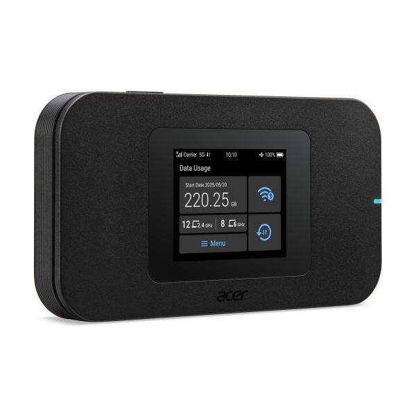 Acer Connect Enduro M4D draadloze router Dual-band (2.4 GHz / 5 GHz) 5G Zwart (FF.G34TA.001)