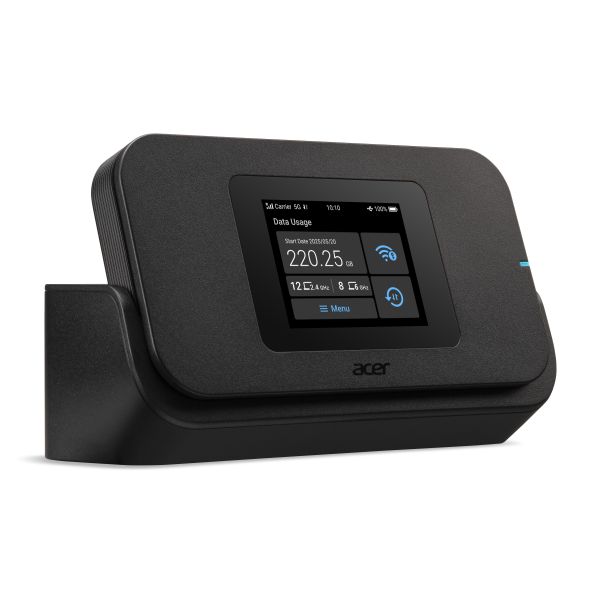 Acer Connect Enduro M4D draadloze router Dual-band (2.4 GHz / 5 GHz) 5G Zwart (FF.G34TA.001)
