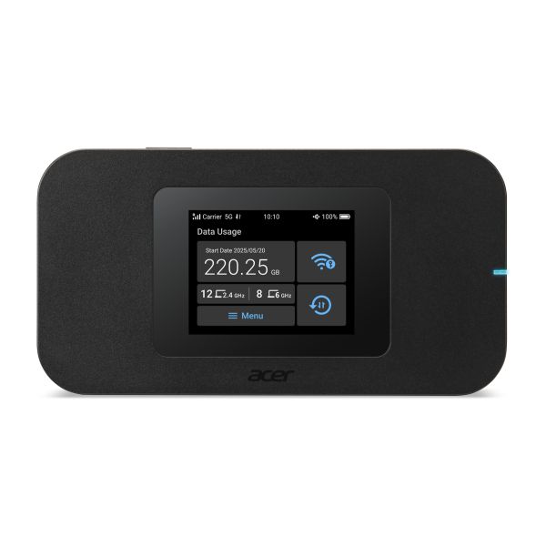 Acer Connect Enduro M4D draadloze router Dual-band (2.4 GHz / 5 GHz) 5G Zwart (FF.G34TA.001)