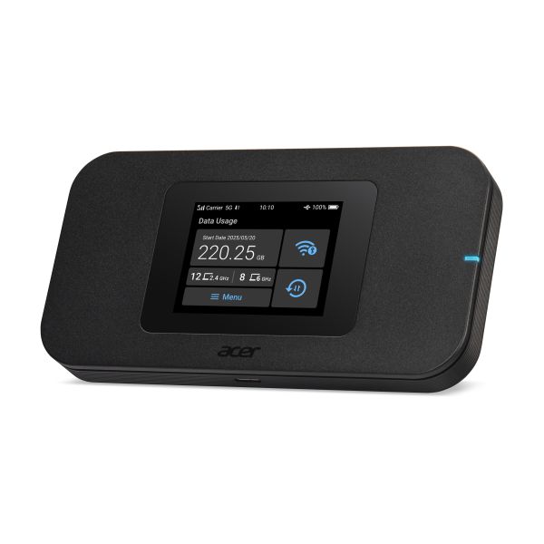 Acer Connect Enduro M4D draadloze router Dual-band (2.4 GHz / 5 GHz) 5G Zwart (FF.G34TA.001)