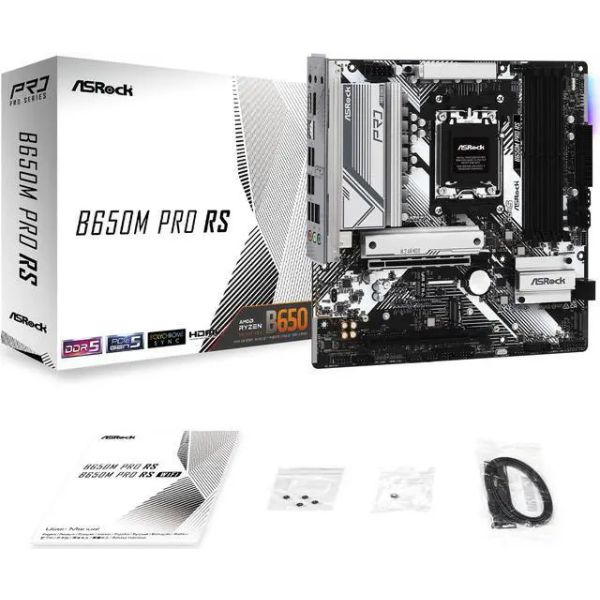 ASRock B650M Pro RS Mainboard Socket (80-MXBLP0-A1A01)