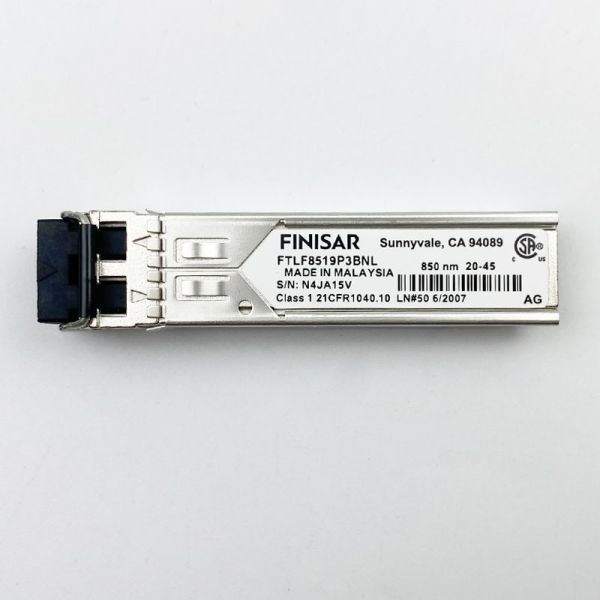 Brocade FINISAR FTLF8519P3BNL 1000BASE-SX SFP Module (FTLF8519P3BNL)