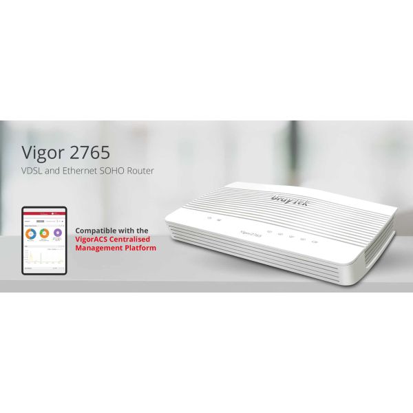 Draytek Vigor 2765-B VDSL2 Router (V2765-B-DE-AT-CH)