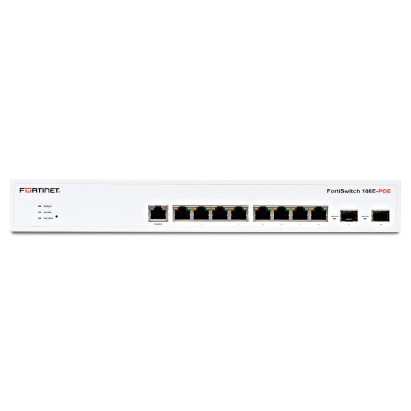Fortinet FortiSwitch-108F-POE met 5 Year FortiCare Elite Support (FC-10-F108P-284-02-60)
