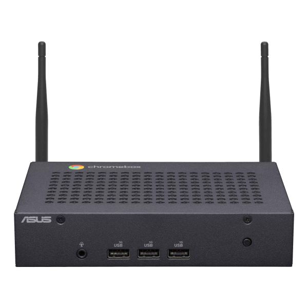 ASUS Chromebox CF40-BC012UN Intel® Celeron® N N4500 8 GB LPDDR4x-SDRAM 64 GB eMMC ChromeOS Mini PC Zwart (90MS02V2-M000C0)