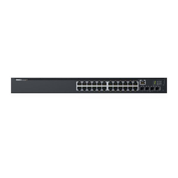 DELL N-Series N1524P netwerk-switch Managed L3 Gigabit Ethernet (10/100/1000) Power over Ethernet (PoE) 1U Zwart (N1524P)