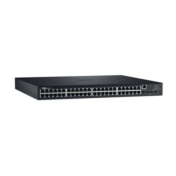 DELL N1548P netwerk-switch Managed L2/L3 Gigabit Ethernet (10/100/1000) Power over Ethernet (PoE) 1U Zwart (N1548P) DELL N1548P netwerk-switch Managed L2/L3 Gigabit Ethernet (10/100/1000) Power over Ethernet (PoE) 1U Zwart (N1548P)