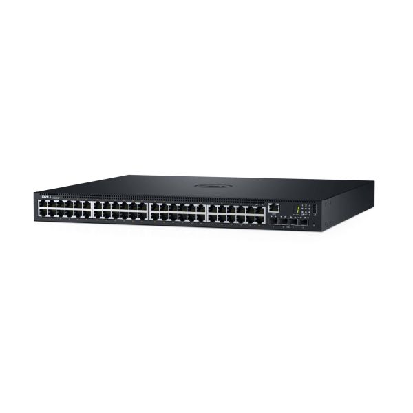 DELL N1548P netwerk-switch Managed L2/L3 Gigabit Ethernet (10/100/1000) Power over Ethernet (PoE) 1U Zwart (N1548P)
