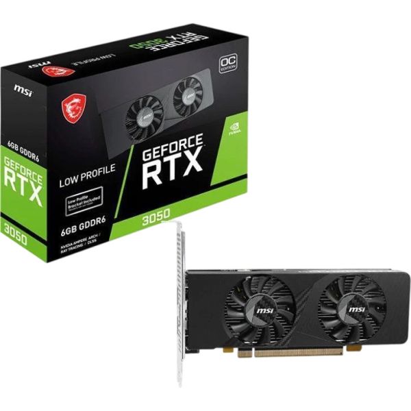 MSI GeForce RTX 3050 LP E 6GB GDDR6 (912-V812-213)