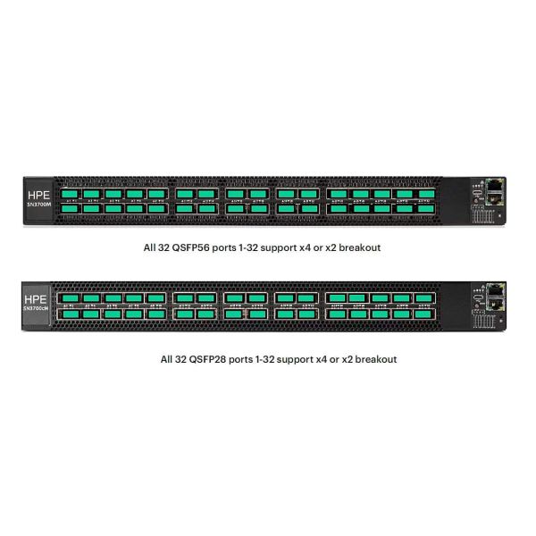 HPE SPS-SN3700M 200GbE 32QSFP56 ONIE P2C Swh (P30014-001)